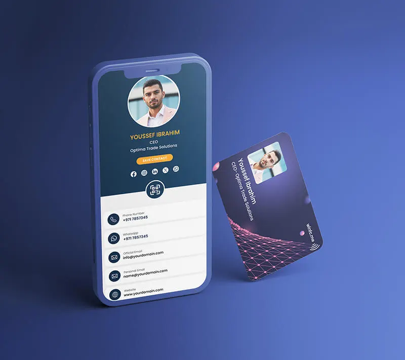 WiNFC Digital NFC Business Card for Seamless Connections
