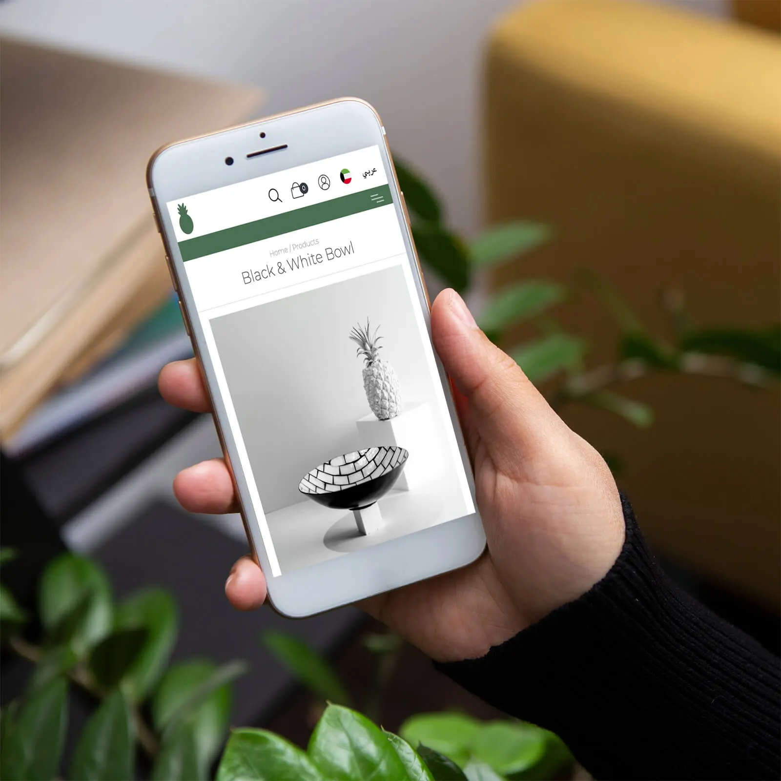 Material eCommerce Website Offering Seamless Product Navigation Experience