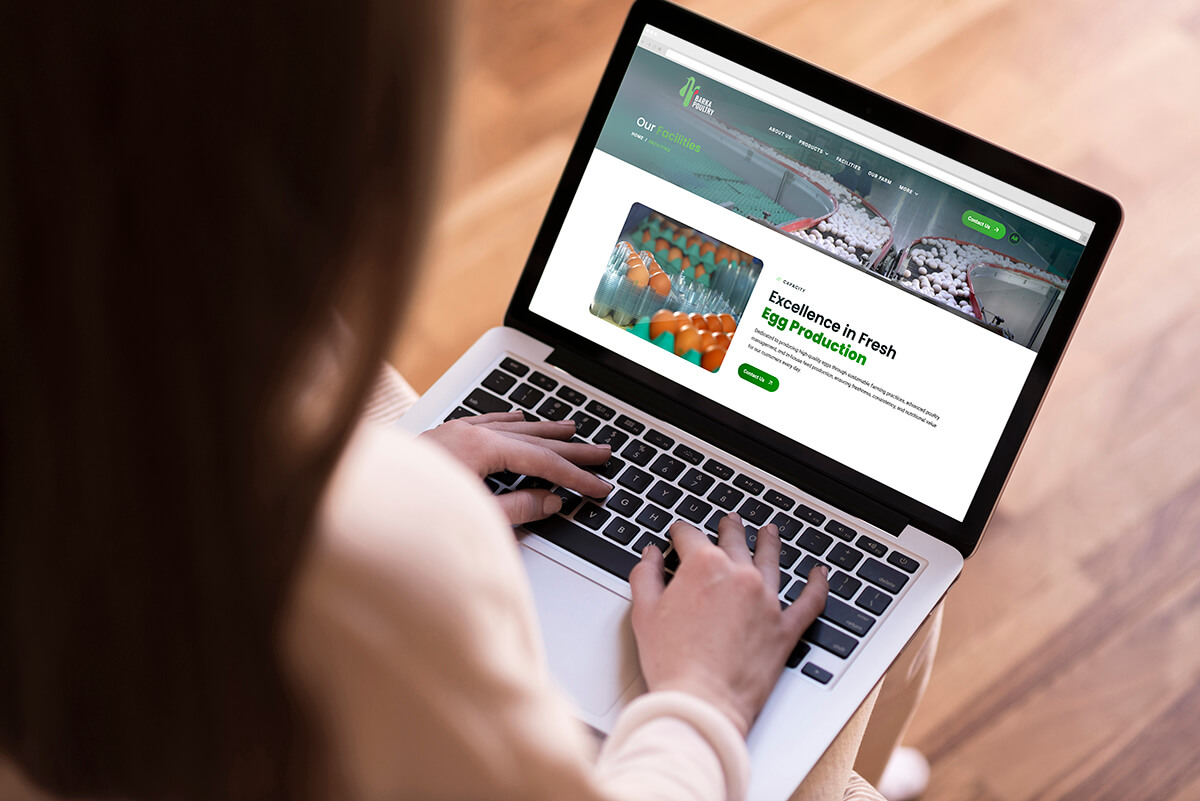 Barka Poultry’s new website sets a fresh standard