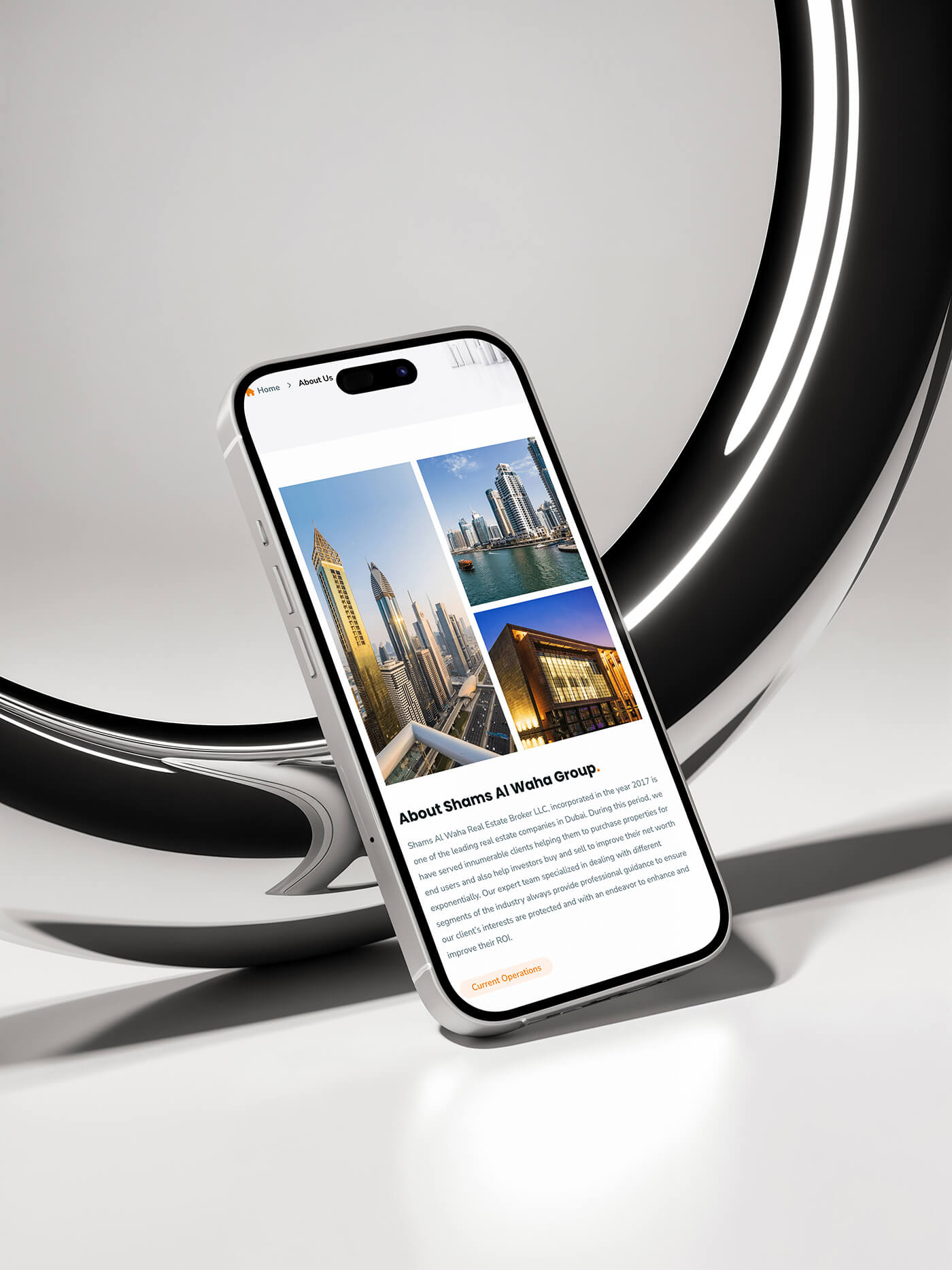 Shams Al Waha Digital Platform for Real Estate